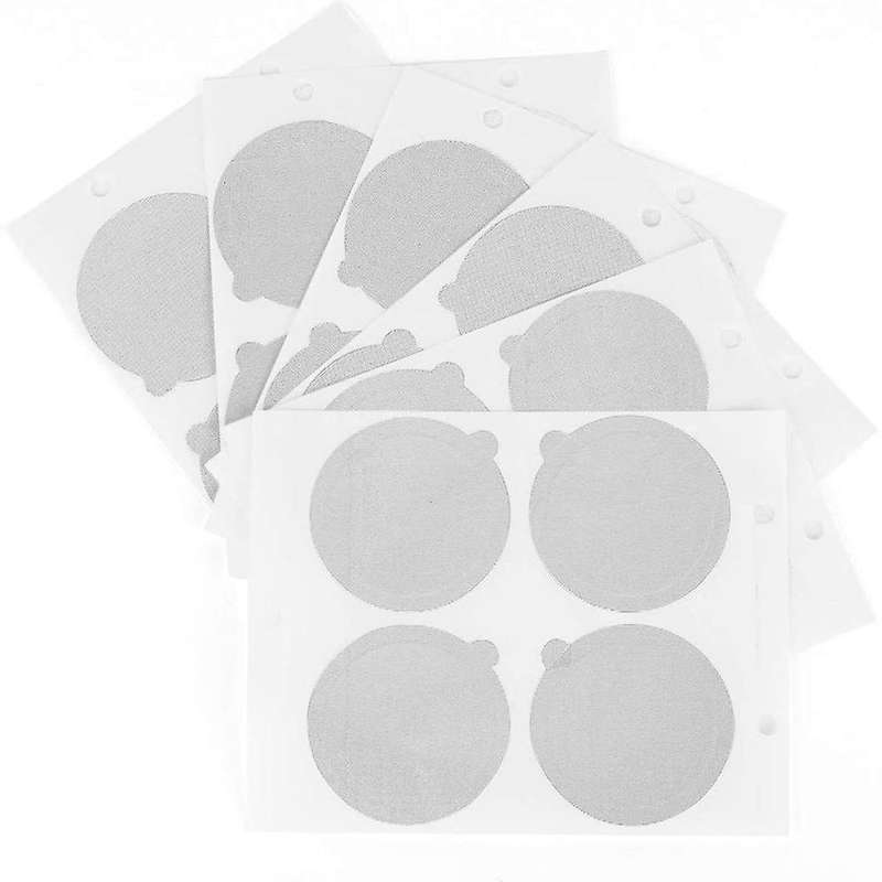 100pcs Aluminum Foil Lids for Nespresso Originalline with Spoon Brush