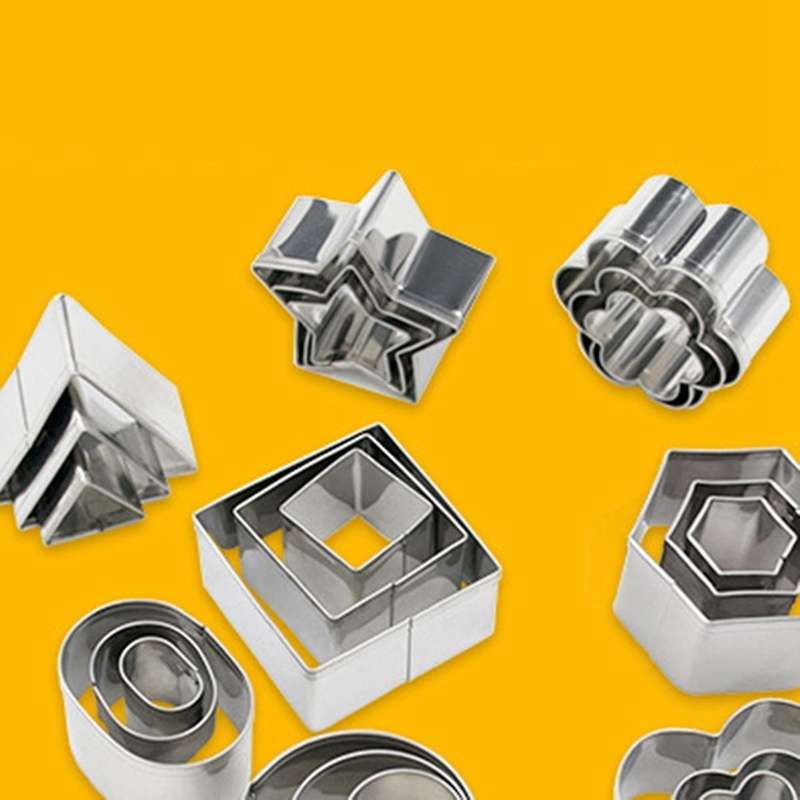 Squid Game Sugar Cake Buckle Sugar Biscuit Mold Set Hexagon