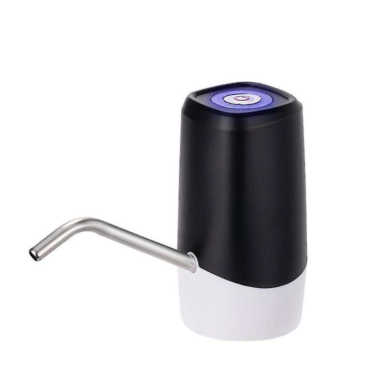 Electric Water Pump Usb Dispenser Pump for Kitchen Workshop (black)