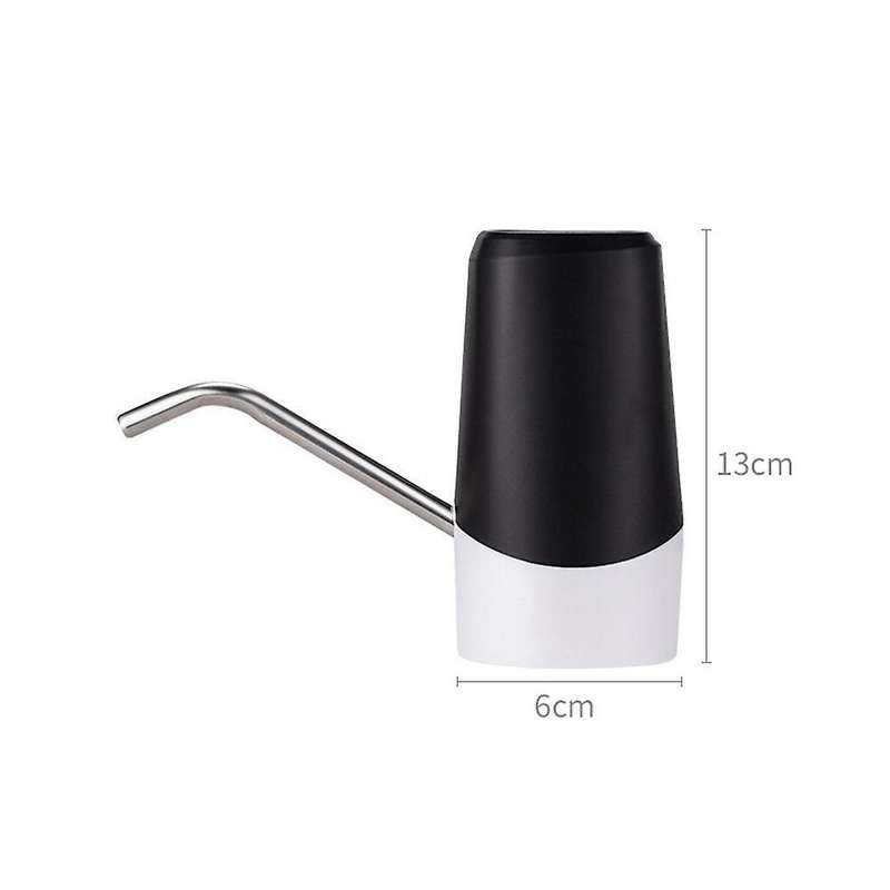 Electric Water Pump Usb Dispenser Pump for Kitchen Workshop (black)