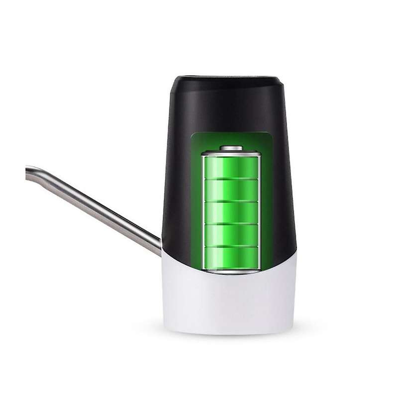 Electric Water Pump Usb Dispenser Pump for Kitchen Workshop (black)