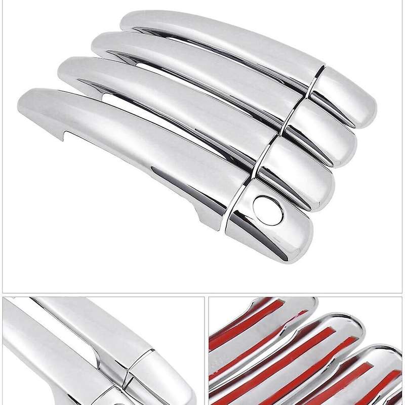 4pcs Car Door Handle Cover Trim for Citroen Grand C4 Picasso 2006-13