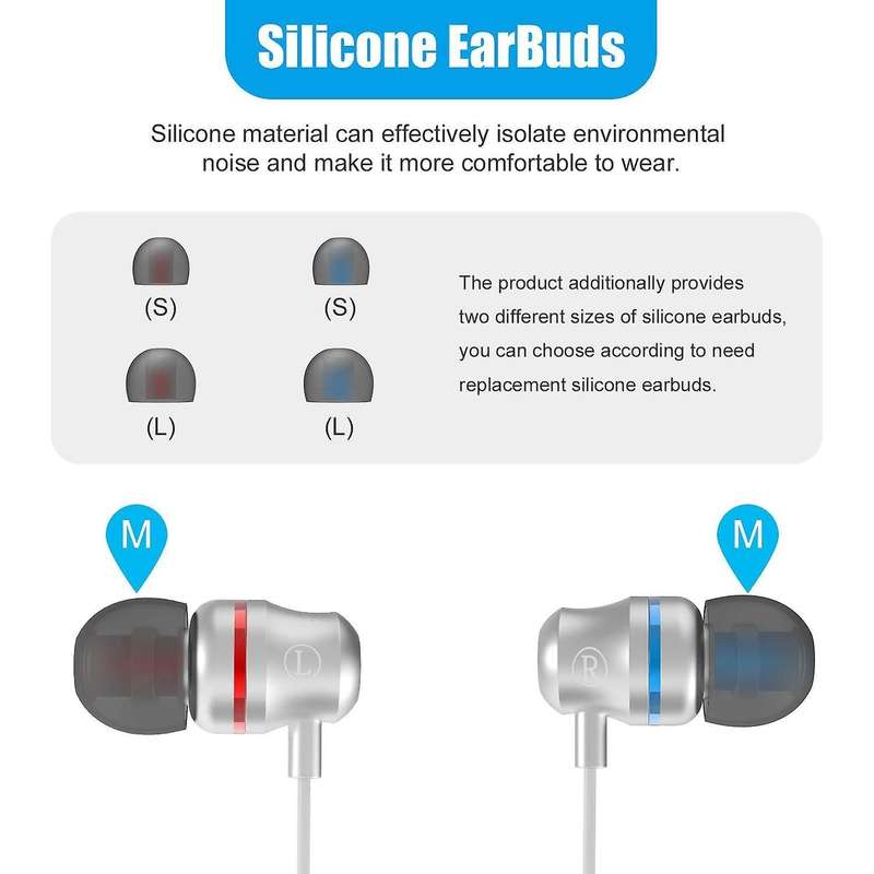 Amvr Oom Noise Isolating Earbuds for Oculus Quest 2 Vr Headset