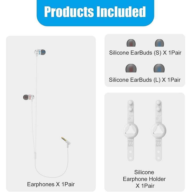 Amvr Oom Noise Isolating Earbuds for Oculus Quest 2 Vr Headset