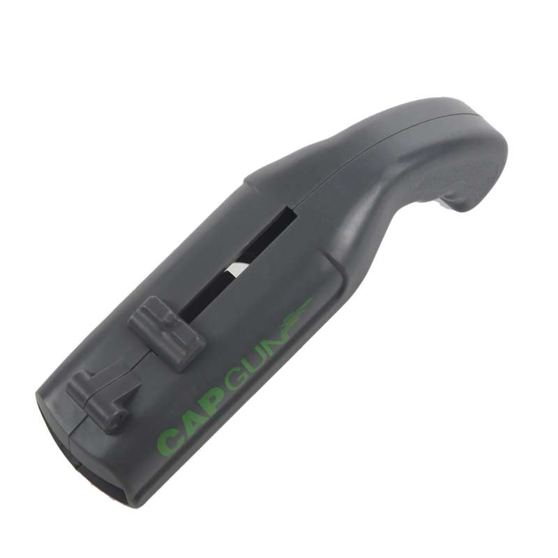 Beer Drink Bottle Opener Launcher Cap Gun Shooter Bottle Opener(gray)