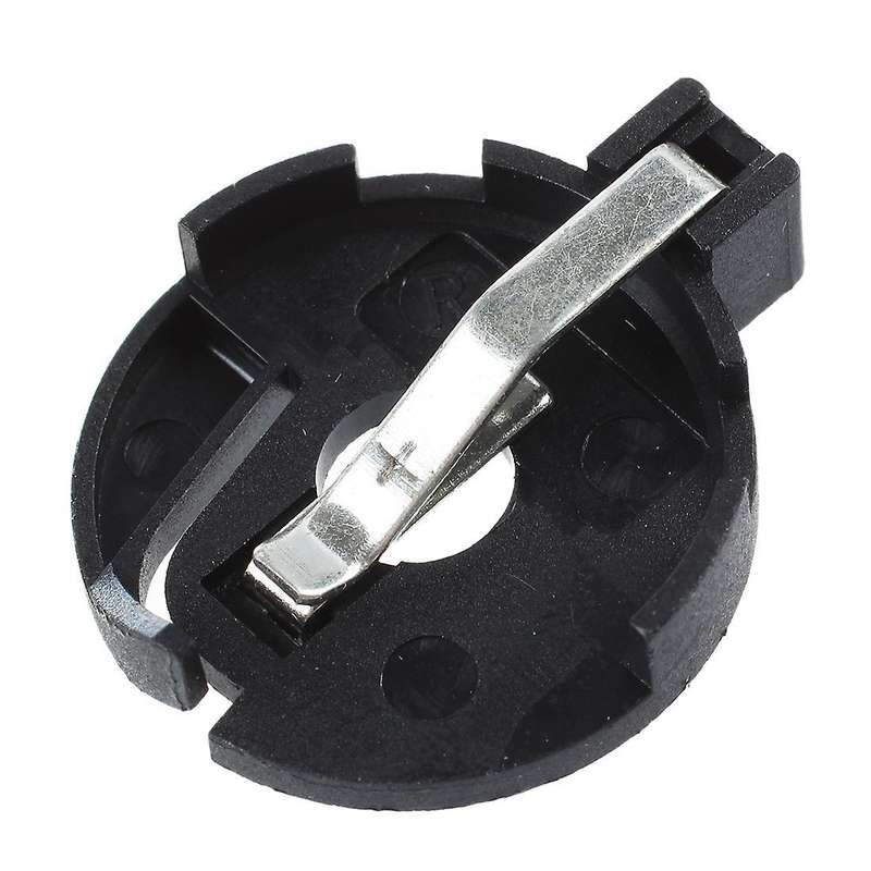 2 Pcs Coin Cell Button Battery Socket Holder Dip 2 Pins for Cr2032