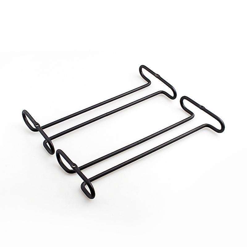 2pcs Home Simple Wine Glass Rack Inverted Tall Cup Holder A