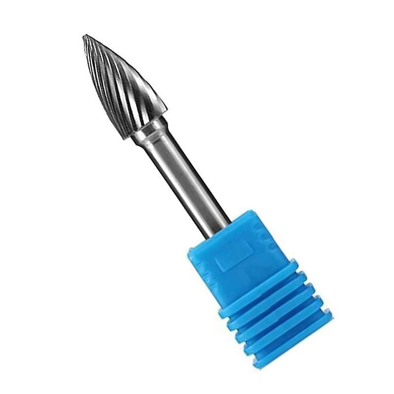 2 Pcs G Type 10mm Cutting Dia Aluminum Cutting Tungsten Carbide Burr