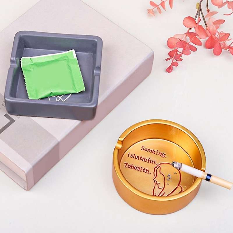 Creative Personality Ashtray Ornaments Fashion Coffee Home Gifts, A