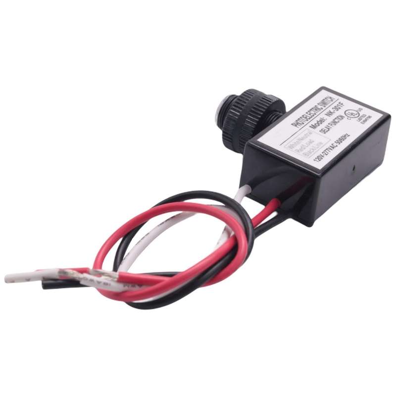 Photocell Switch Nk-301f 120-277v Dusk to Dawn Sensor