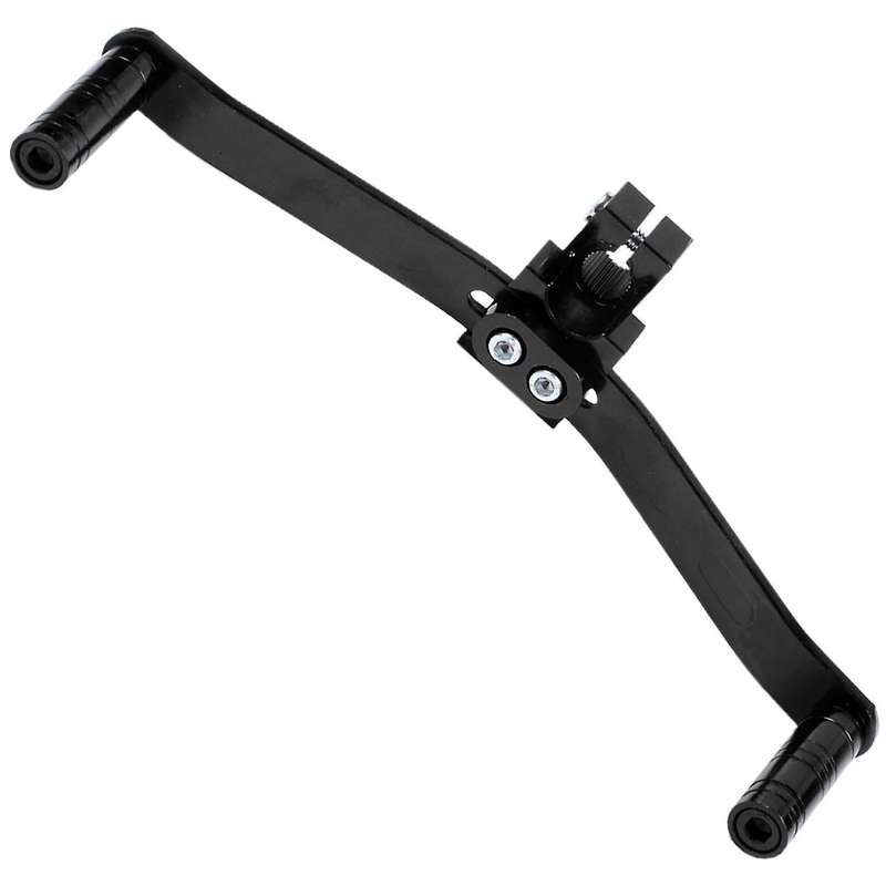Universal Motorcycle Aluminum 2 Way Gear Shift Footrest(black)
