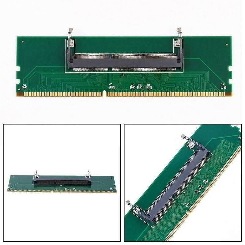 Laptop Ddr3 Ram Memory to Desktop Converter Adapter Card 240p to 204p