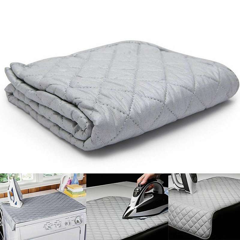 Table Top Ironing Mat Laundry Pod Washer Dryer Cover Board Heat