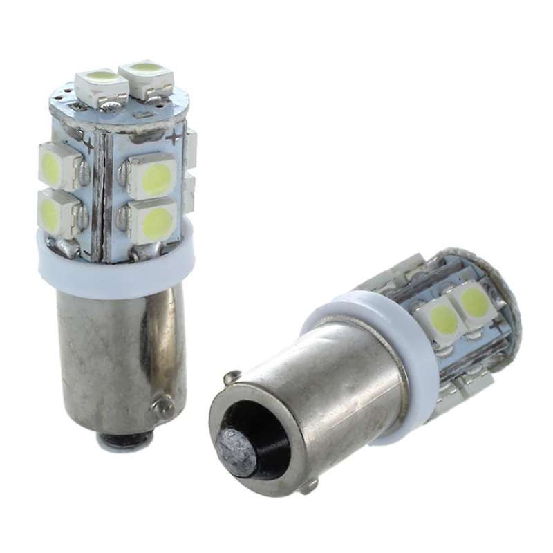 2x T11 Ba9s T4w 10-smd Xenon White Hi-power Led Side Light Lamp Bulb Car 12v Uk