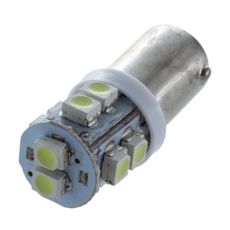 2x T11 Ba9s T4w 10-smd Xenon White Hi-power Led Side Light Lamp Bulb Car 12v Uk
