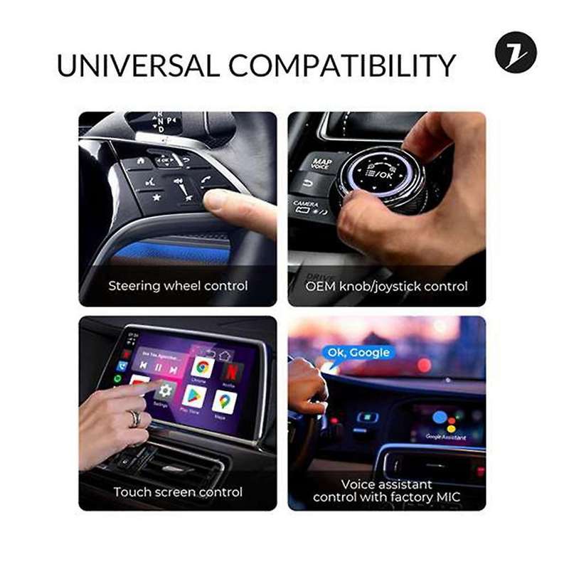 5g Wireless Carplay Ios Android10.0 Auto Ai Box Car Multimedia Player
