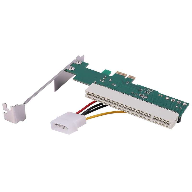 Pci-express to Pci Adapter Card Pci-e X1/x4/x8/x16 Power Cable Card