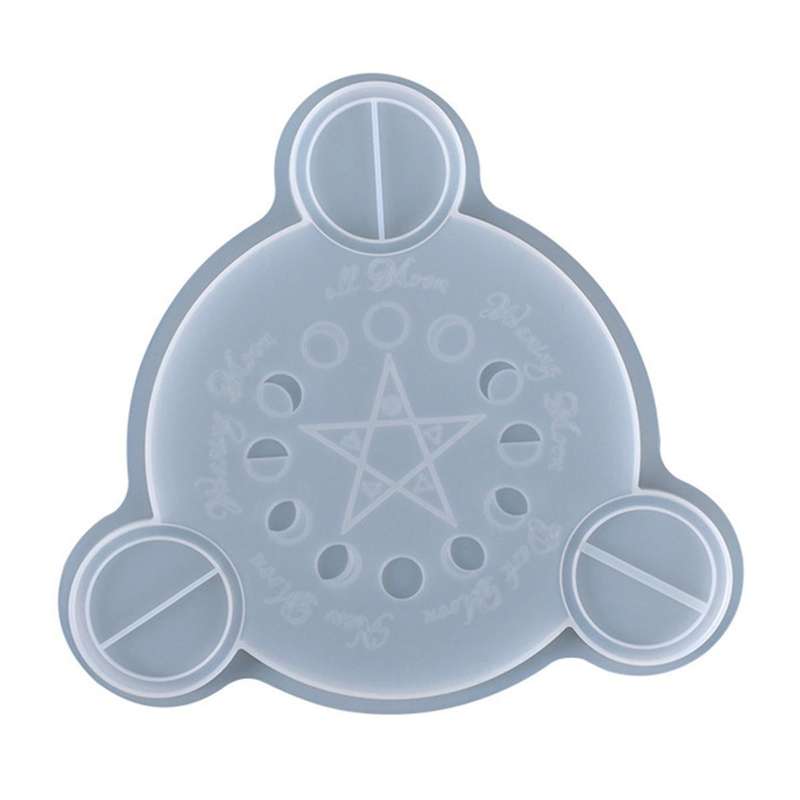 Holder Home Furnishing Table Jewelry Silicone Mold Lunar Eclipse