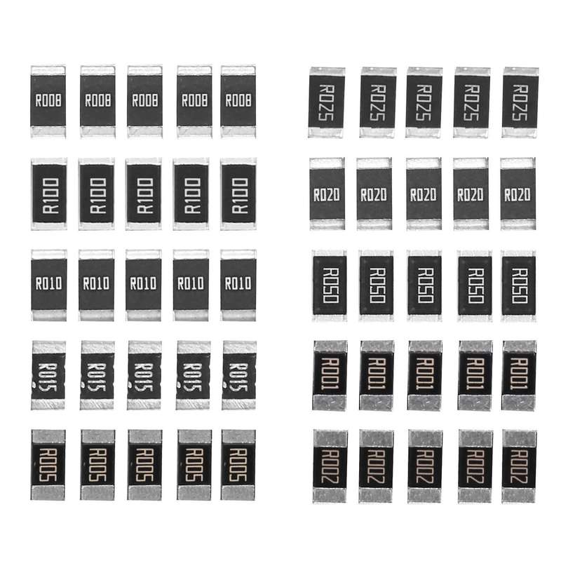 50pcs Alloy Resistance 2512 Smd Resistor Samples Kit