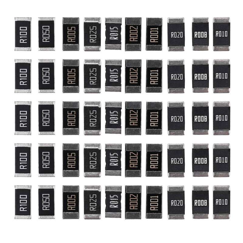 50pcs Alloy Resistance 2512 Smd Resistor Samples Kit