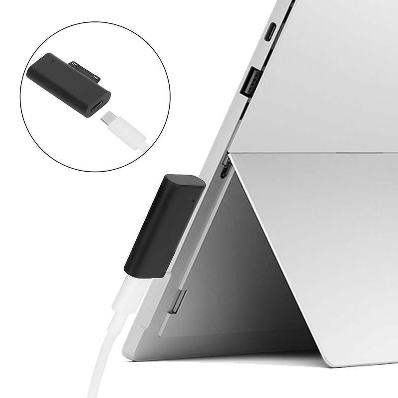 Type C Female Plug Converter for Surface Pro 3 4 5 6 7 Book Connector