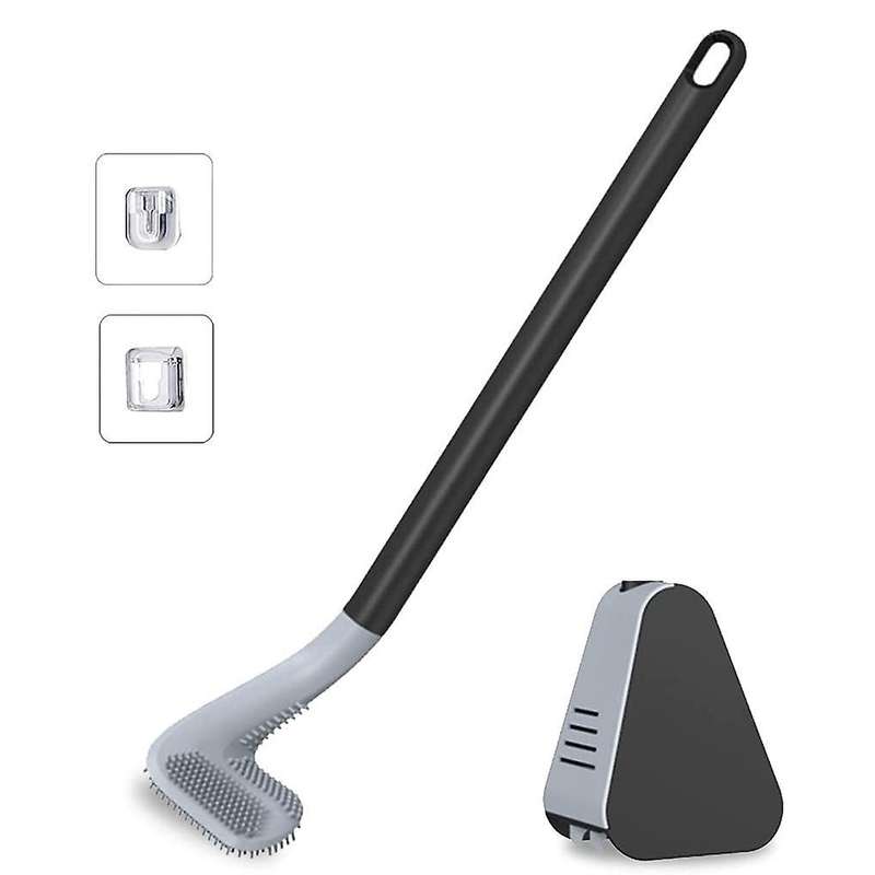 Long Handled Toilet Brush, Golf Silicone Toilet Brush,a