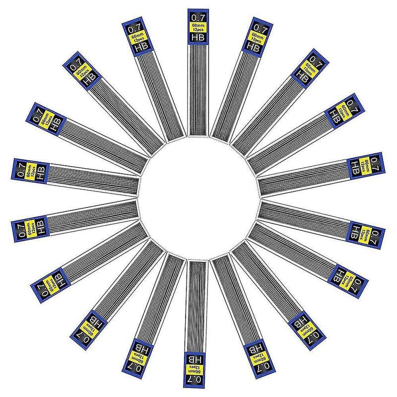 480 Pieces Lead Refills ,0.7 Mm Hb Refills, 40 Tubes