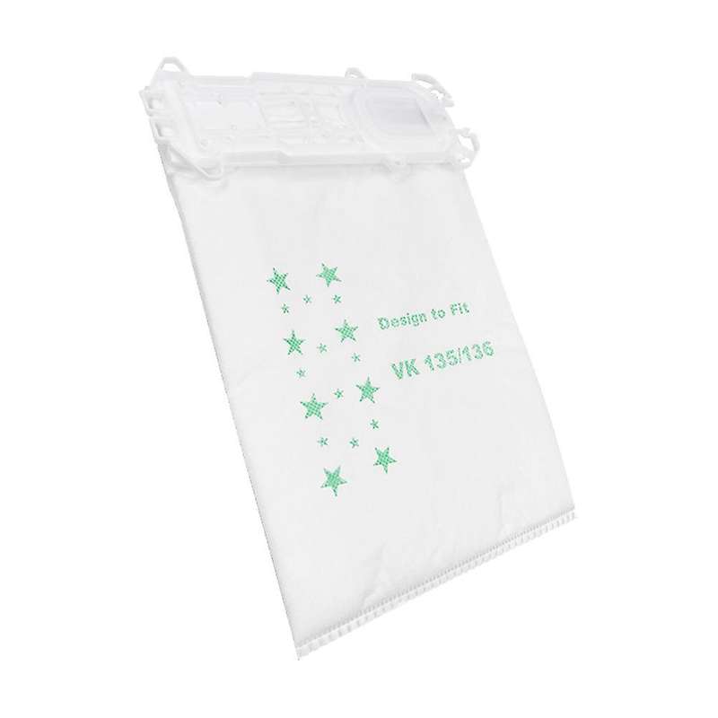5 Pcs Dust Bags for Vorwerk Vk135 Vk136 Fp135 Fp136 Vacuum Cleaner