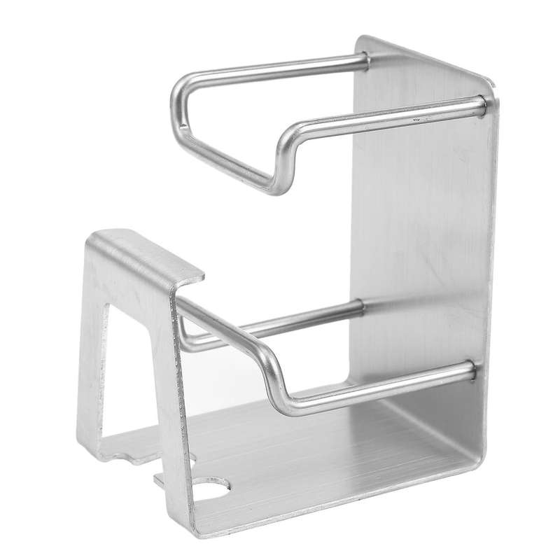 Stainless Steel Toothbrush Holder Wall Suction Toothpaste Holder