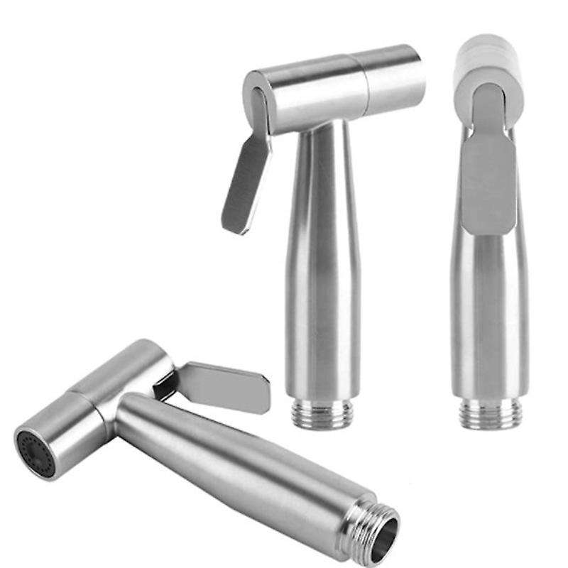 Stainless Steel Handheld Toilet Bidet Sprayer Bathroom Water Spray