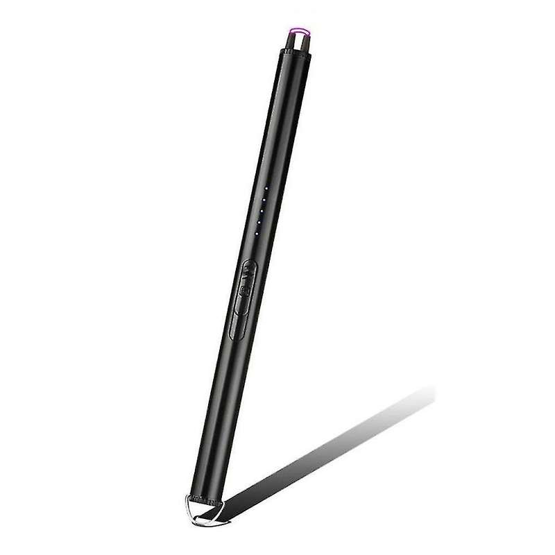 Usb Windproof Electric Arc Bbq Igniter for Candle Gas Stove,black