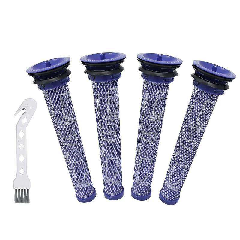 4pcs Pre Filter Compatible with Dyson Vacuum Filter V6, V7, V8, Dc58