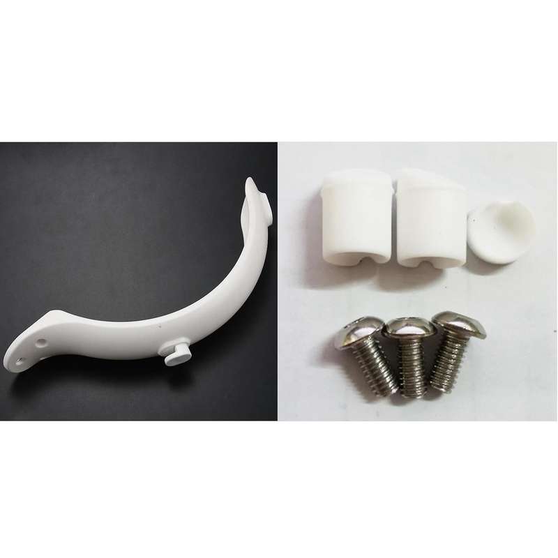 Rear Mudguard Fender+taillight for Xiaomi M365,white
