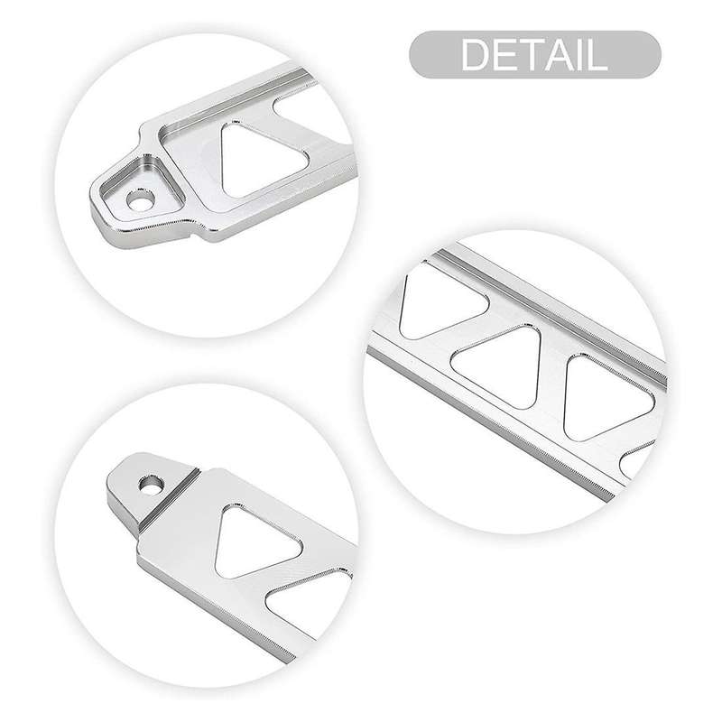 Battery Tie Down Bracket Accessories for Honda Civic Acura,silver