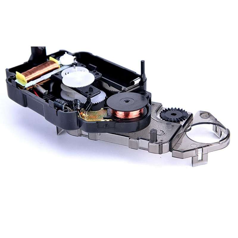 Black Quartz Clock Pendulum Movement Mechanism Motor Fittings