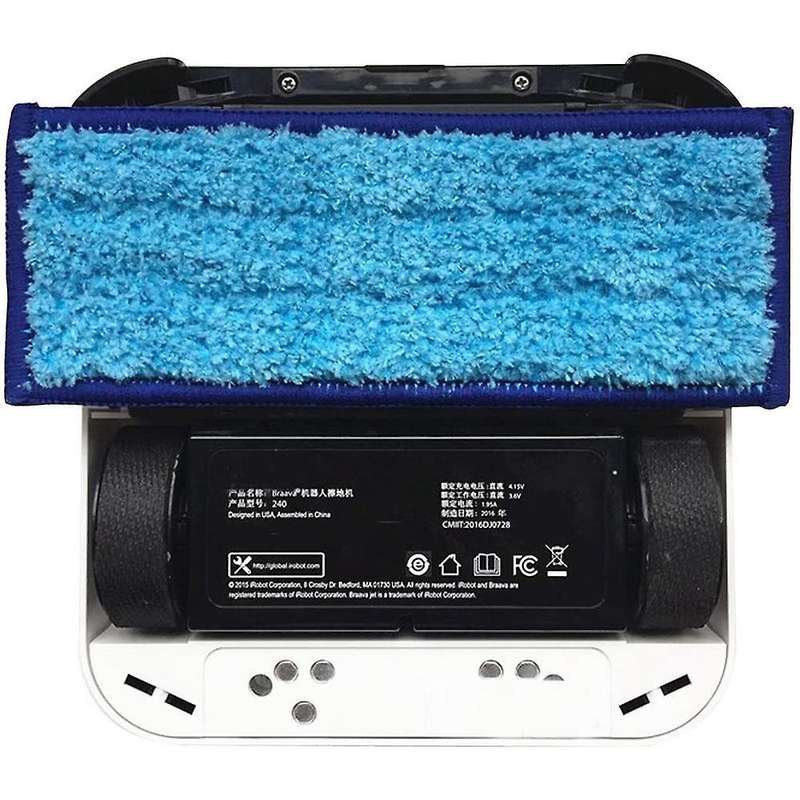 For Irobot Braava Jet 240 241 Included 4 Pcs Wet Pads 2 Pcs Dry Pads