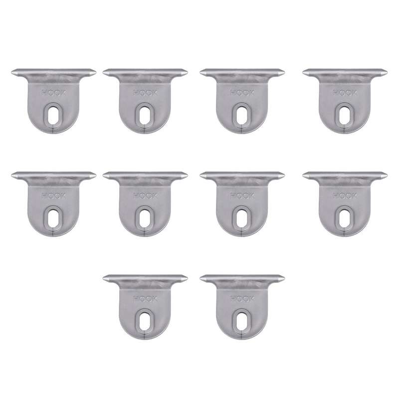 10x Universial Hanging Clothes Hook Gray for Caravan Awning Hanger