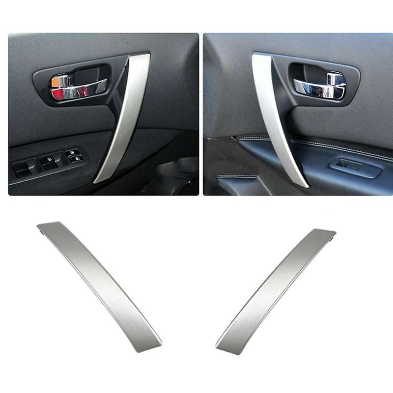 Car Interior Door Handles for Nissan Qashqai 2008-2015 Silver Right