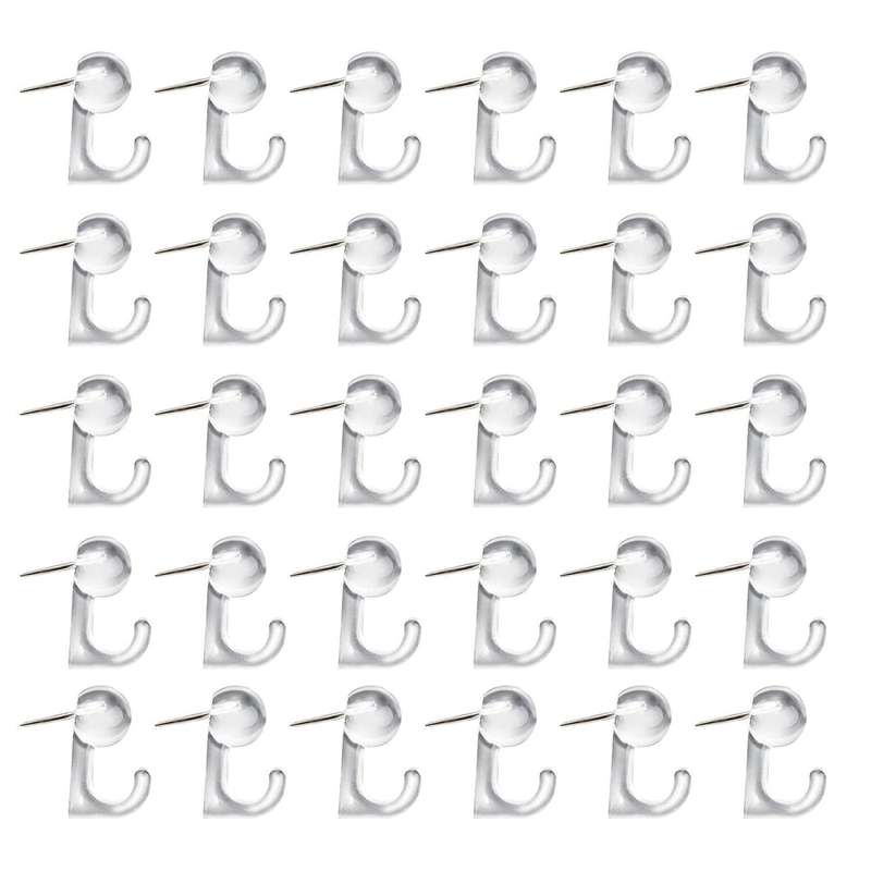 Push Pin Hooks Plastic Heads Pin Tacks for Cork Board Map Photos