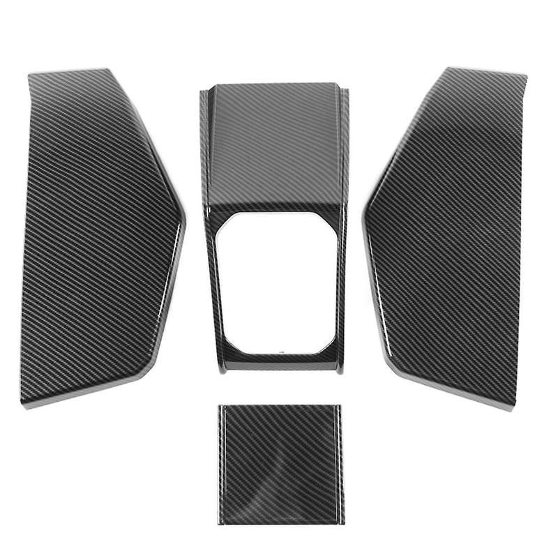 Car Gear Shift Panel Cover for Suzuki Jimny 2019-2022, Carbon Fiber