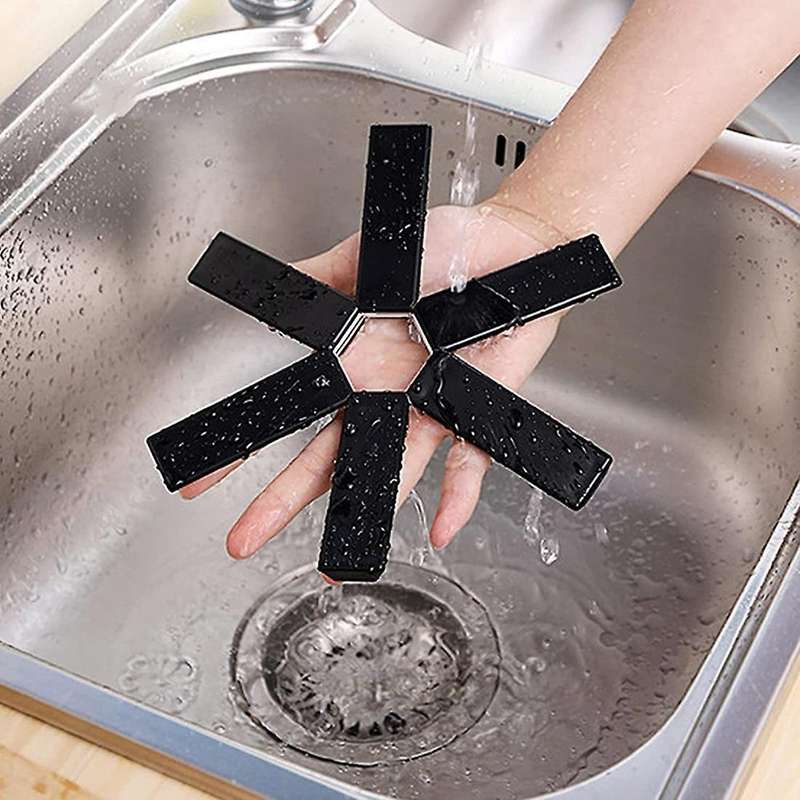 Folding Heat Insulation Pad Tripod Pad Non-slip Placemat Coaster