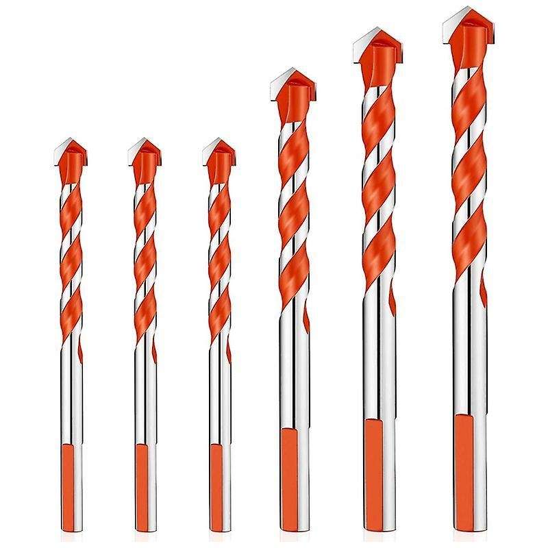 Triangular Handle Multifunctional Drill Bits Punching Drill Bits Set