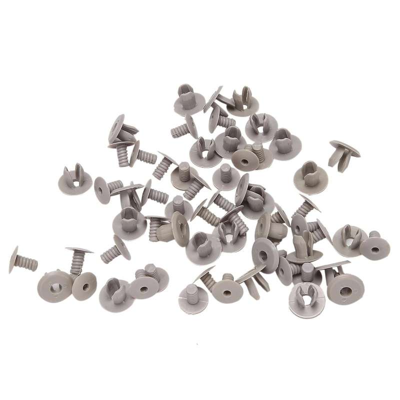 100x for T4 T5 Transporter Eurovan Dark Grey Trim Clips