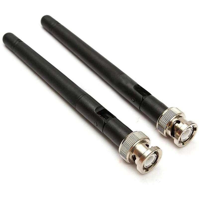 2 Uhf Antenna with Bnc Connector for Sennheiser Ew100 Ew300 Ew500 G3