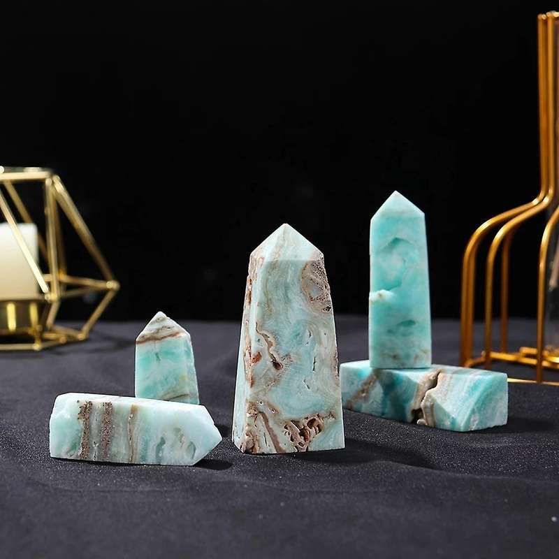 Natural Hemimorphite Point Crystal Wand Energy Decoration 30-50g