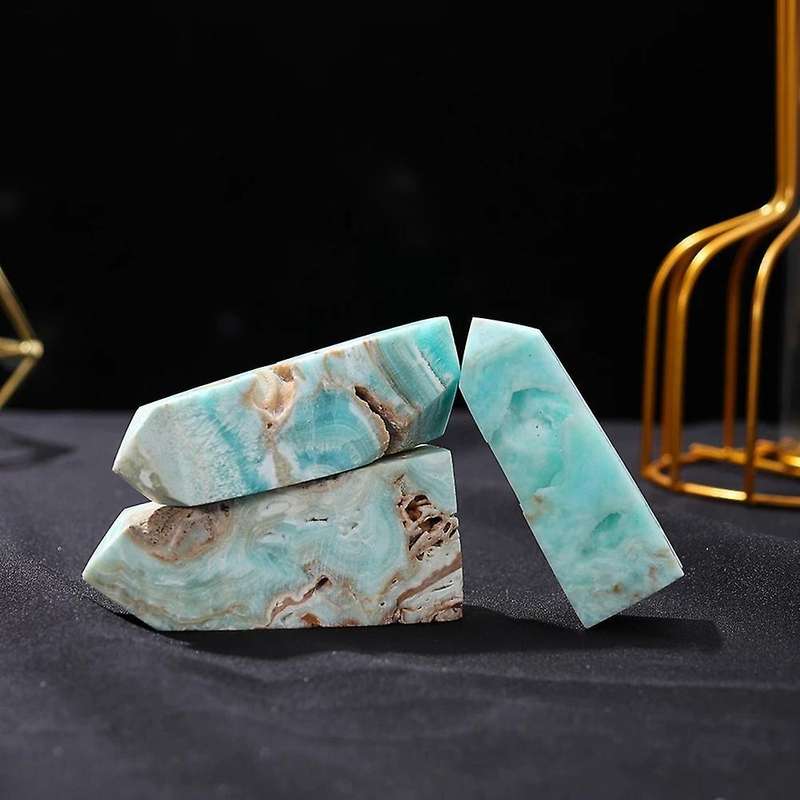 Natural Hemimorphite Point Crystal Wand Energy Decoration 30-50g
