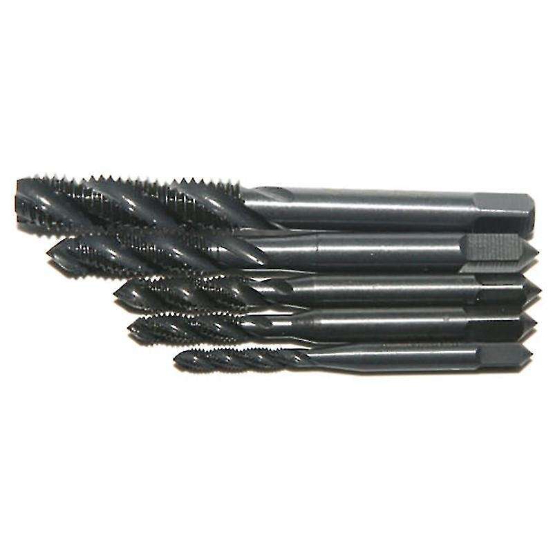 5pcs M3 to M8 Nitride Screw Tap Metric Spiral Hand Thread Screw