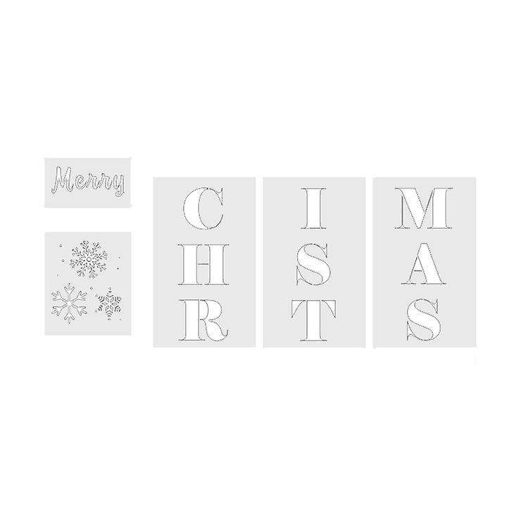 Christmas Stencil for Painting On Wood Reusable,own Diy Projects