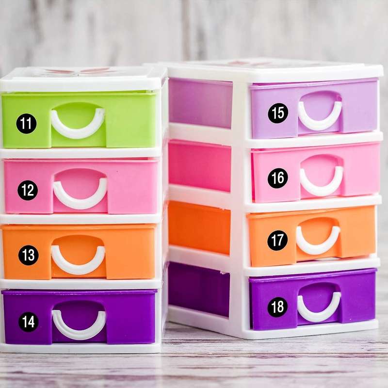 20pcs 1 to 50 Number Stickers for Inventory Storage Classification