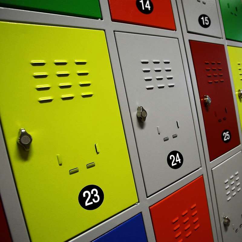 20pcs 1 to 50 Number Stickers for Inventory Storage Classification